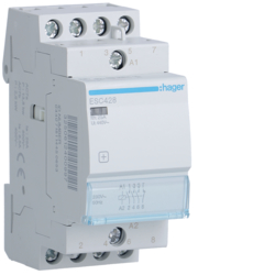 Hager ESC428, Contactor 25A, 3NO+1NC, 230V, 3250612400997