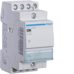Hager ESC428S, Humfree Contactor 25A, 3NO+1NC, 230V, 3250612400225