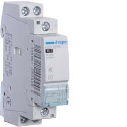 Hager ESD225S, Humfree Contactor 25A, 2NO, 24V, 3250612400003