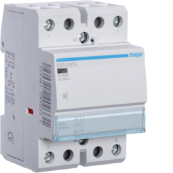 Hager ESD240S, Humfree Contactor 40A, 2NO, 24V, 3250612400300