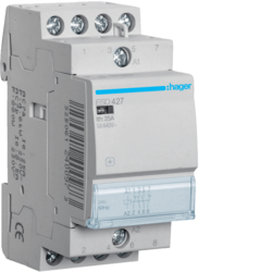 Hager ESD427, Contactor 25A, 2NO+2NC, 24V, 3250612400836