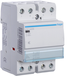 Hager ESD440S, Humfree Contactor 40A, 4NO, 24V, 3250612400416