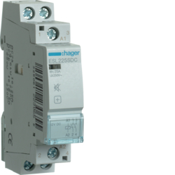 Hager ESL225SDC, Humfree Contactor 25A, 2NO, 12VDC, 3250612230655