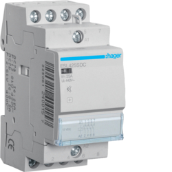 Hager ESL425SDC, Humfree Contactor 25A, 4NO, 12VDC, 3250612230693