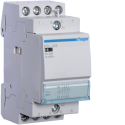 Hager ESL426, Contactor 25A, 4NC, 12V, 3250612400966