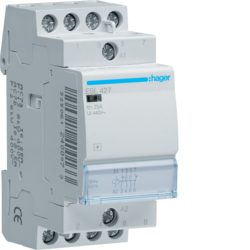 Hager ESL427, Contactor 25A, 2NO+2NC, 12V, 3250612400843