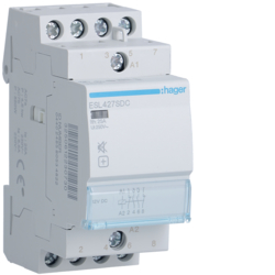 Hager ESL427SDC, Humfree Contactor 25A, 2NO+2NC, 12VDC, 3250612230730