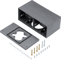 Hager GBZ47011, pedestal box 4 installation fields sg, 4012740878319