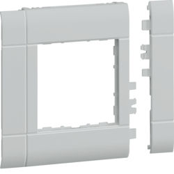 Hager GR1000A7035, Frontplate 55 mod. hfr, 100mm, lg, 4012740878319