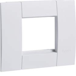 Hager GT4519010, Outlet box 1 gang 45x45, pure white, 4012740878319