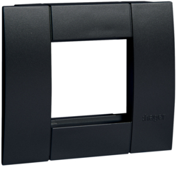 Hager GT4519011, Outlet box 1 pang 45x45x black, 4012740878319