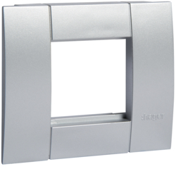 Hager GT451ALU, Outlet box 1 pang 45x45x alu, 4012740878319
