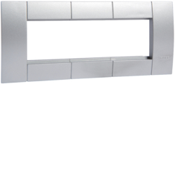 Hager GT453ALU, Outlet box 3 pang 45x45x alu, 4012740878319