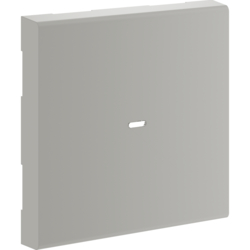 Hager GW1CLAN, Rocker 1g lens Push-button module, alu, 4012740878319