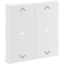 Hager GW2AC9010, Rocker 2g arrows Push-button module, pw, 4012740878319