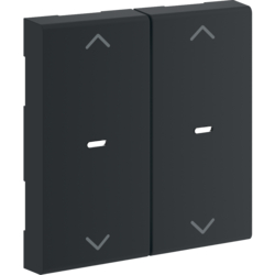 Hager GW2AC9011, Rocker 2g arrows Push-button module, gb, 4012740878319