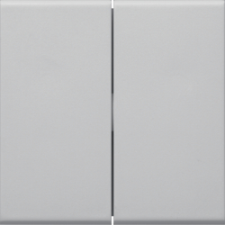 Hager GW2B7035, Rocker 2-gang Switch/Button, lg, 4012740878319