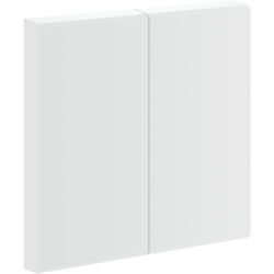 Hager GW2C9010, Rocker 2g lens Push-button module, pw, 4012740878319