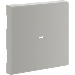 Hager GW2CLAN, Rocker 2g lens Push-button module, alu, 4012740878319