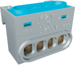 Hager GZ04N, N-terminal,minigamma,4connec., 3250613060817