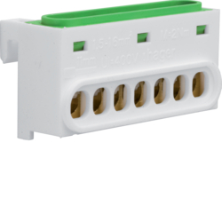 Hager GZ07E, PE-terminal,minigamma,7connec., 3250613060848