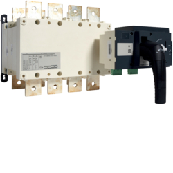 Hager HIB463M, Motorized transfer switch 4P 630A, 3250613191399