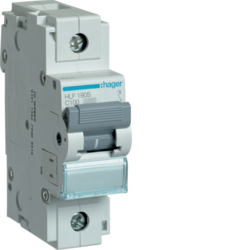 Hager HLF190S, MCB 1P 10kA C-100A 1.5M, 3250613230869