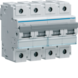 Hager HLF480S, MCB 4P 10kA C-80A 6M, 3250613230944