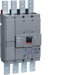 Hager HNF981H, MCCB h1600 4P 50kA 1250A LSI, 3250613349912