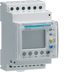 Hager HR525, ELR 0.03-30A TIME DELAY 50% LCD TEST, 3250613281342