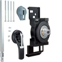 Hager HXF031H, Extended rotary handle H1250-H1600, 3250613370459