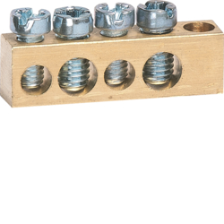 Hager K140, Brass terminal, 30mm, 2x10mm? - 2x16mm?, 4010330712111