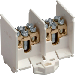 Hager K18SN, Branch terminal,90SL, 2 p. 1x35?/2x25mm?, 4010330711435