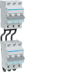 Hager KC325, Connection bridge,3P,pen/phase,125mm, 3250613730079