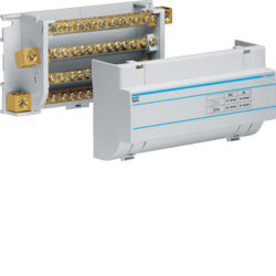 Hager KJ01D, Brass busbar terminal 160A, 4pole, 3250613800253