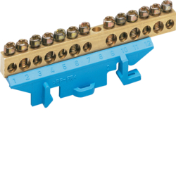 Hager KM13N, Brass terminal, 7x10mm? 6x16mm?,N, 3250613831219