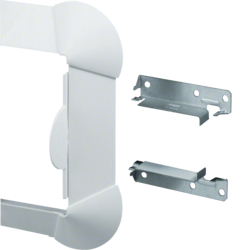 Hager L33109010, Wall finishing frame,wall,BR70100,pw, 4012740878319