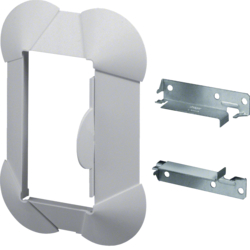 Hager L33157030, Wall finishing frame,brack,BR70130,grey, 4012740878319