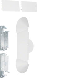 Hager L33309010, Wall finishing frame,wall,BR85130,pw, 4012740878319