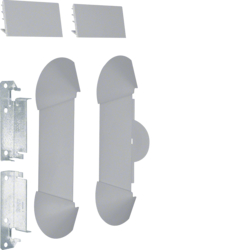 Hager L33317030, Wall finishing frame,brack,BR85130,grey, 4012740878319