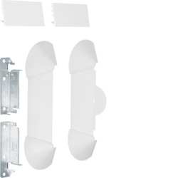 Hager L33319010, Wall finishing frame,brack,BR85130,pw, 4012740878319