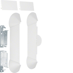 Hager L33359010, Wall finishing frame,brack,BR85170,pw, 4012740878319