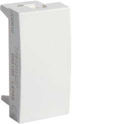 Hager L4749, Blank plate 1M RAL 9010, 4012740878319