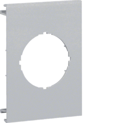 Hager L87307035, Pre-cut lid 1gang,BR70130,light grey, 4012740878319