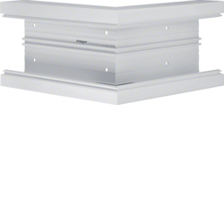 Hager L91027035, External corner,PVC,BR70170,light grey, 4012740878319