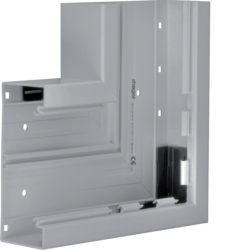 Hager L91057030, Flat corner,PVC,BR70170,grey, 4012740878319