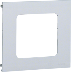 Hager L91709010, Pre-cut lid 1gang,BR70170,pure white, 4012740878319