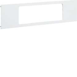 Hager L91739010, Pre-cut lid 3gang,BR70170,pure white, 4012740878319