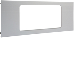 Hager L9222ELN, XXXBlende 2fach,BRA 70130,natureloxiert, 4012740878319