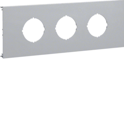 Hager L93007030, Pre-cut lid 1gang,BR70170,grey, 4012740878319